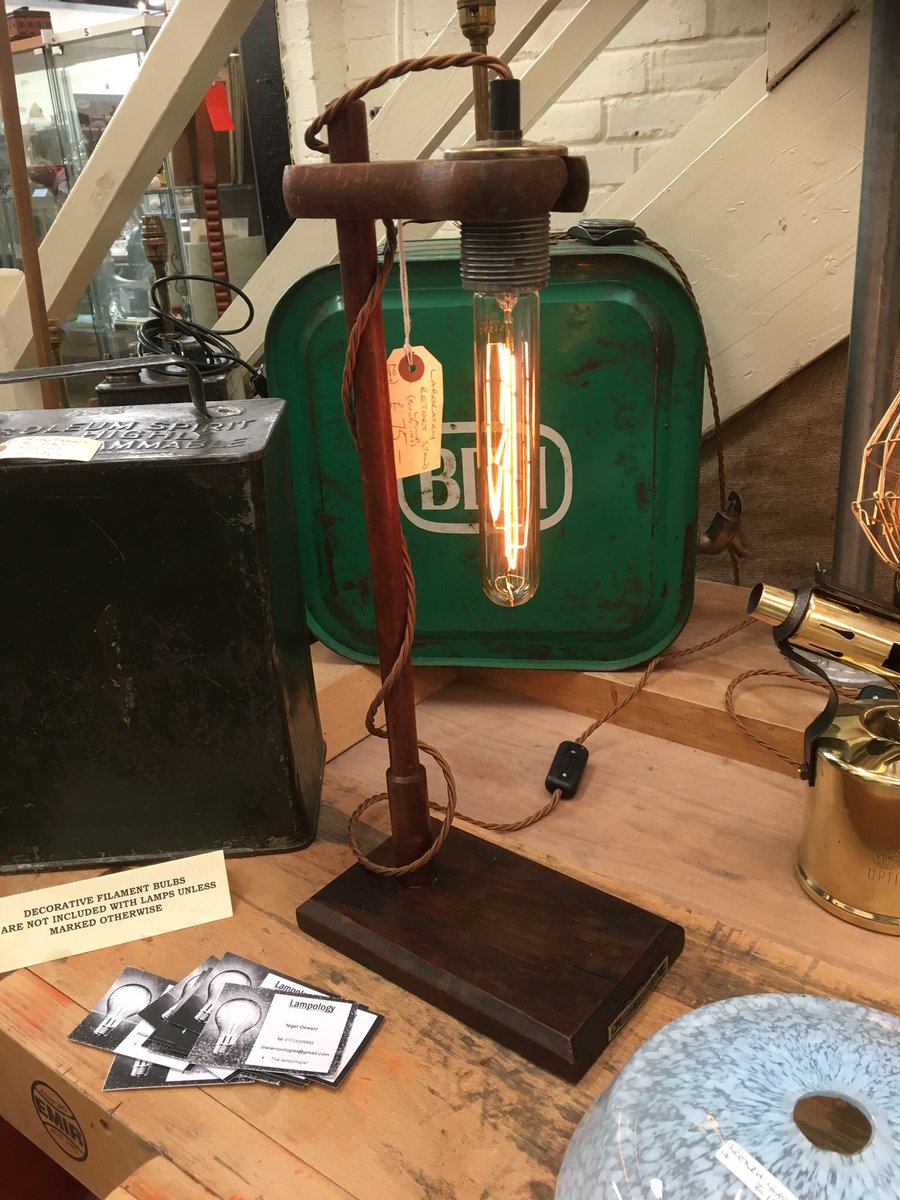TheLampologist's tweet photo. A little restock of lamps and pine boxes for my space at The Corbridge Antiques Centre....  @corbridgeantics https://t.co/vS0NfLMfvC
