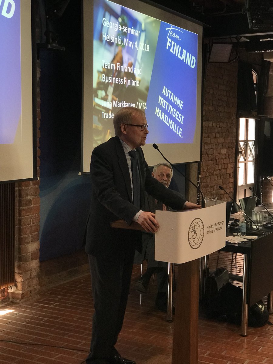 hei_network's tweet photo. ”Get acquainted with Georgia” information seminar at Ministery for Foreign Affairs of Finland. Full report on this will be in HEI Newsletter in May. #Georgia #Finland @Ulkoministerio https://t.co/jwRVLatYS6