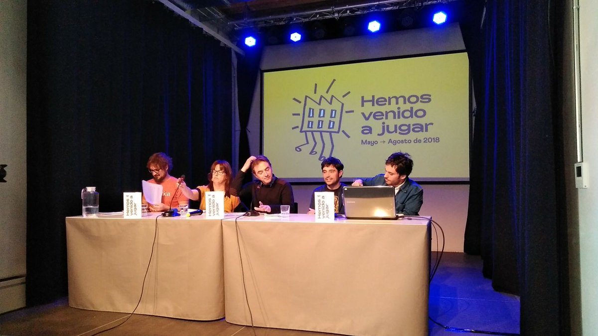 Presentamos programación de primavera y verano. Sergio Palao y Álex Sánchez de <a href="/Tropicalestudio/">Tropical Estudio</a>, Cristina Laborda, del #ColectivoLlámaloH, Saúl Esclarín y Diego Garulo de <a href="/ZCultura/">Zaragoza Cultura</a> en Rueda de Prensa. #ZGZesCultura y #SomosCulturaComunitaria