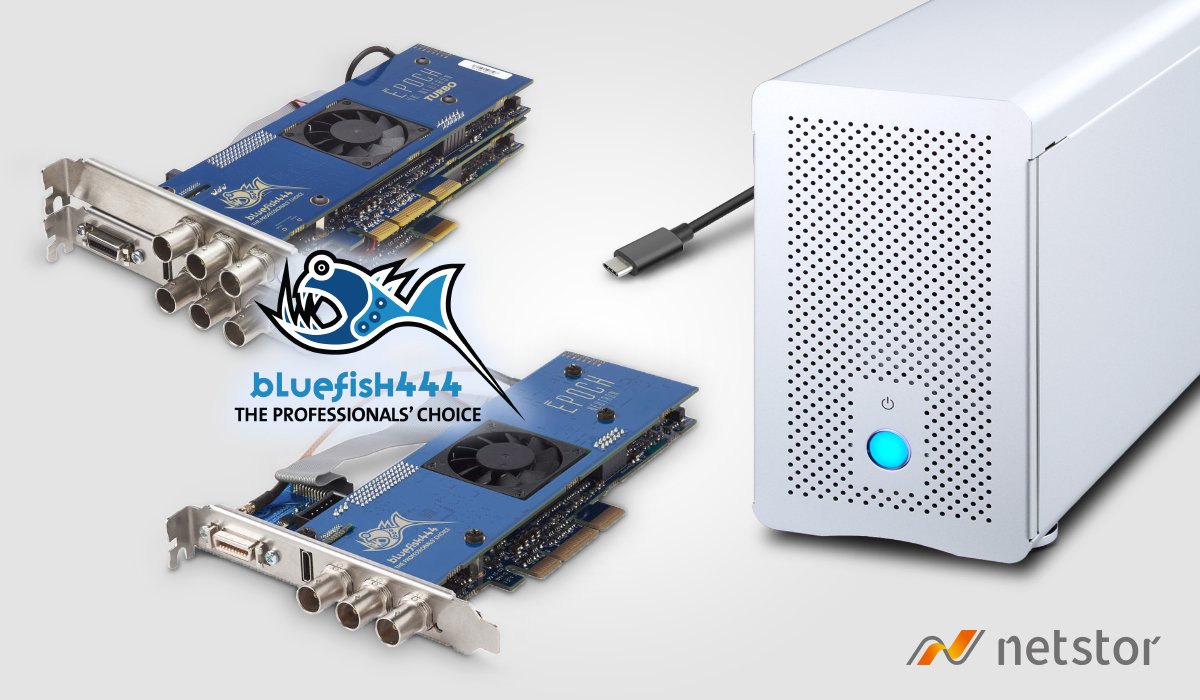 Netstor_storage's tweet photo. Check out Bluefish444 recommends BlueFish professional video cards with Netstor Thunderbolt 3 PCIe expansion chassis. NA211TB3 is officially tested and qualified for application by BlueFish !
https://t.co/6ewqOBzEdZ https://t.co/4oypmKoWRg