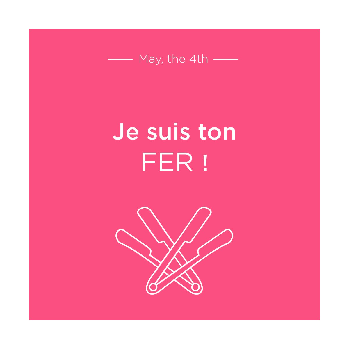 On peut être geek et avoir du style 😉
#starwarsday #MayThe4thBeWithYou
#lestylecestvous