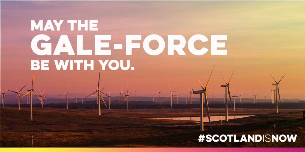ScotDevInt's tweet photo. Scotland is leading the way for renewable energy, including the world's first ever floating wind farm #MayThe4thBeWithYou #StarWarsDay #ScotlandIsNow #InvestScotland https://t.co/vlbMf9M1LD