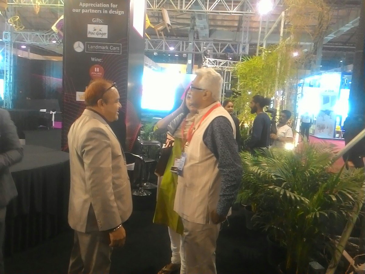 indexplusfairs's tweet photo. Ar. Sachit Ghadkari visits #IndexFairs #IndexFairs2018 https://t.co/2PPdUP543O