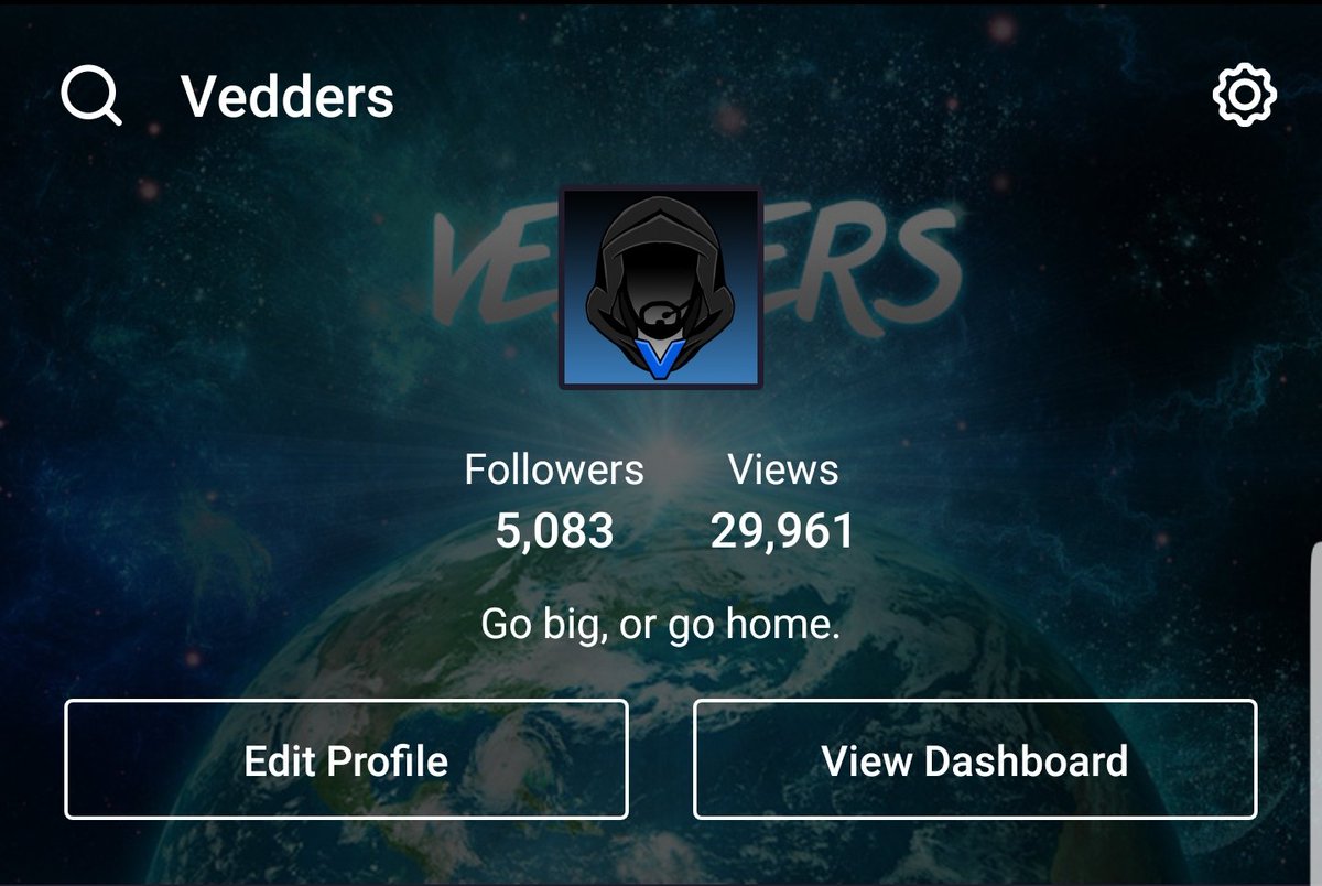 Vedders's tweet photo. 5,000 followers.. a few years ago I wouldn't have thought this was possible. Looks like we are going big! Thanks to everyone, couldn't have done it without you <3 https://t.co/0ONUlrcilz
