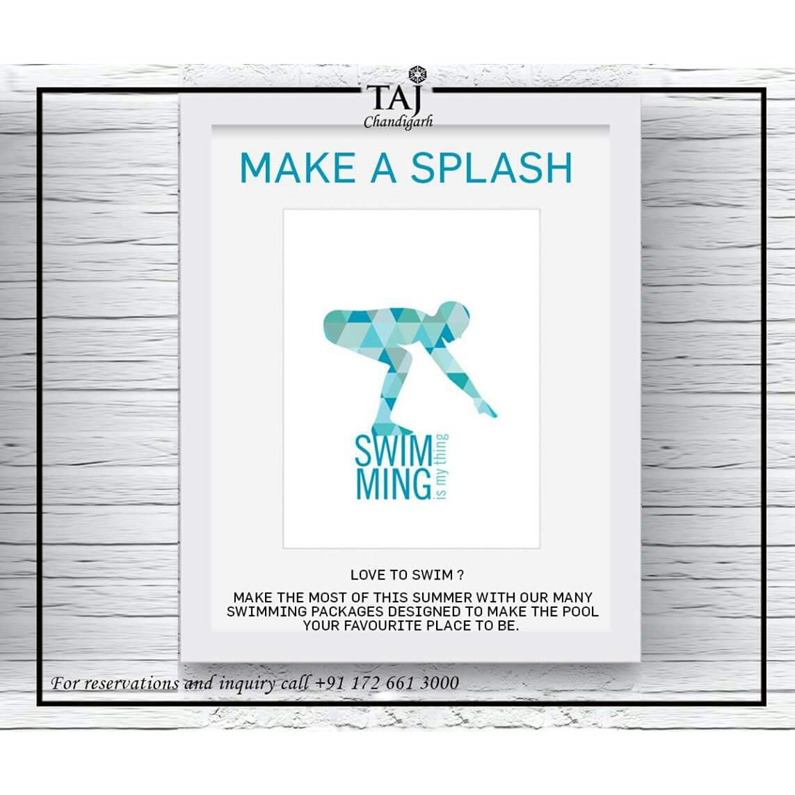 ChandigarhTaj's tweet image. The cool waters of the Taj Chandigarh pool offer a respite from the rising May mercury. 
Special offers for children and family packs.
For bookings and inquiry call +91 172 661 3000
#tajchandigarh #tajhotels #poolpackage