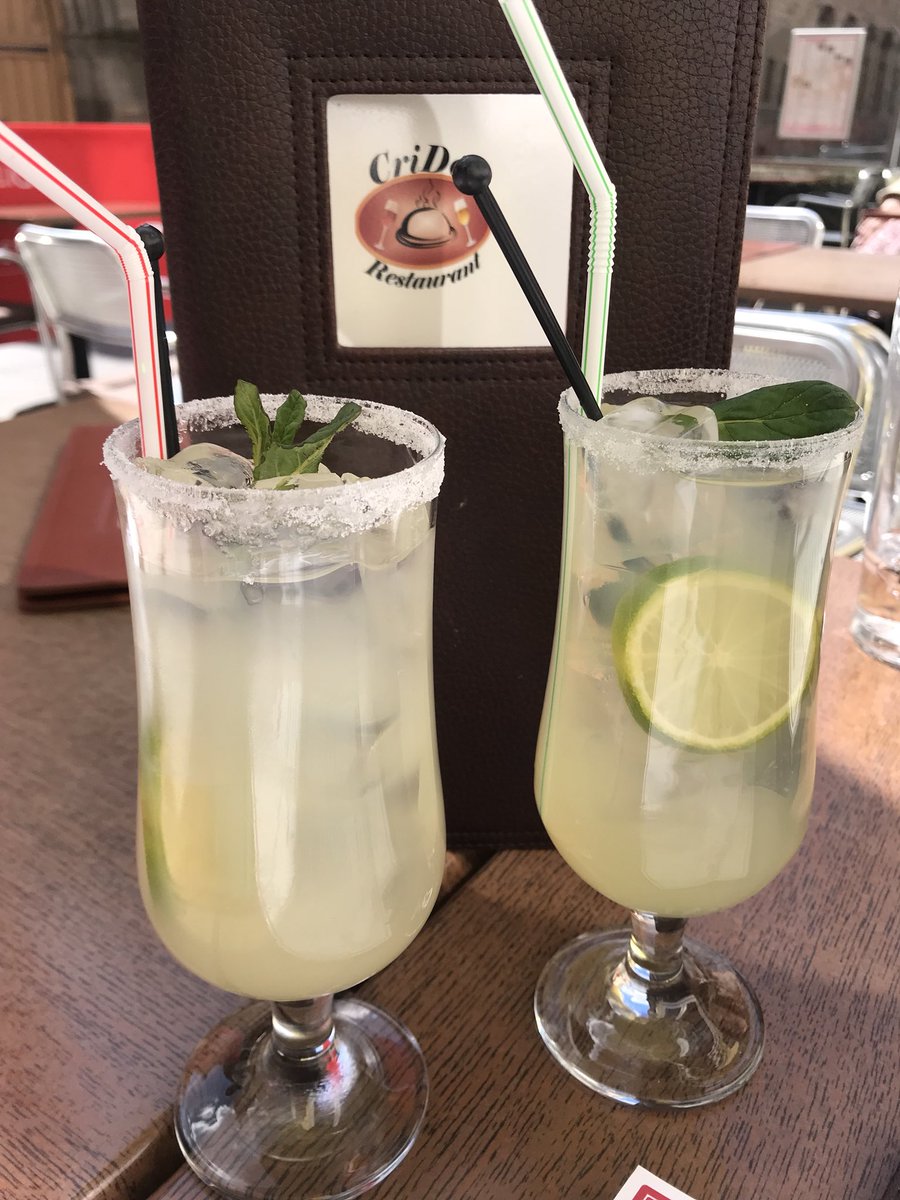 crido_s's tweet photo. Yippeee it’s BANK HOLIDAY weekend 🍾☀️🍹 Start the weekend with our refreshing Mojitos 👌🏽💯 Enjoy alfresco on our terrace in the Cafe Quarter https://t.co/s14dJksNNW