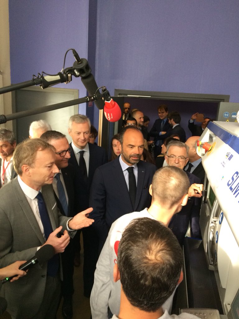 La visite se poursuit autour de notre plateforme de fabrication additive SUPCHAD.