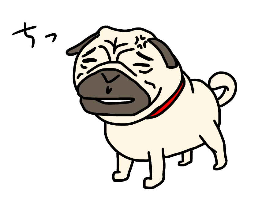 ট ইট র Hiroaki Okazaki リクエストがあったのでパグを描いてみました かわいく描くのは早々に諦めました イラスト ゆるい イラスト 犬のイラスト パグ Pug パグのイラスト
