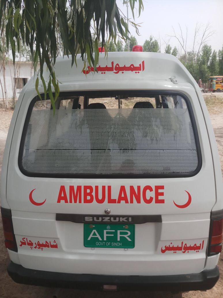 IHS_Sindh's tweet photo. #Ambulance service has been started at #RHC Shahpurchakar of district #Sanghar. #HealthForAll #PPP #IHS #pppnode #healthysindh https://t.co/FZSUcpyRLM