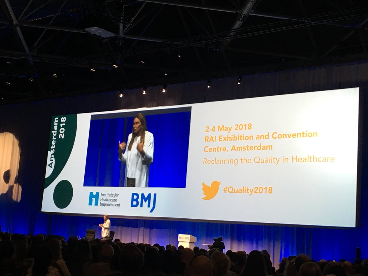 ACS_Crew's tweet photo. Todays keynote speech by Caitlyn Jenner at #Quality2018 https://t.co/ux8rvoWfDS