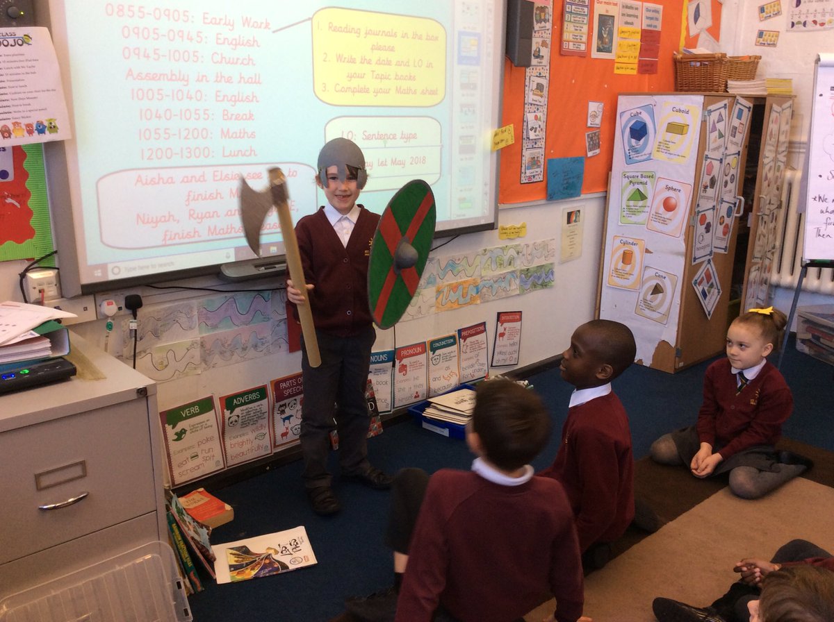 St_JamesYear3's tweet image. Another Viking in our midst! Well done Rocco, amazing home school project! #3Sweden #homeschoolproject