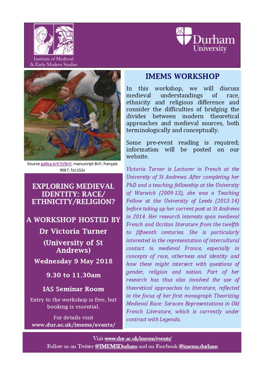 IMEMSDurham's tweet photo. LAST CHANCE TO BOOK: 8TH OF MAY WORKSHOP https://t.co/GaVmrnhjA6 https://t.co/x7poblMqE0