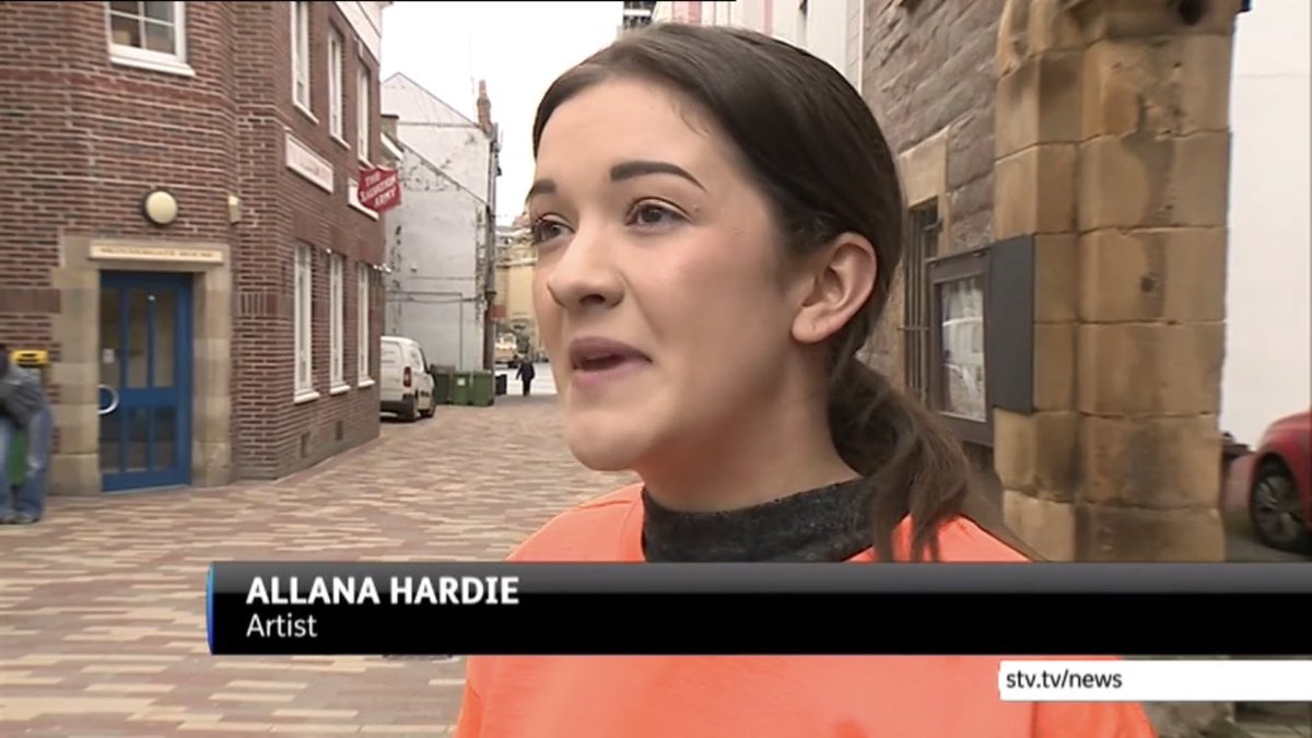 allanahardie's tweet image. On STV Tayside news last night talking about @ReCAPevent this Saturday! Exciting times 🧡