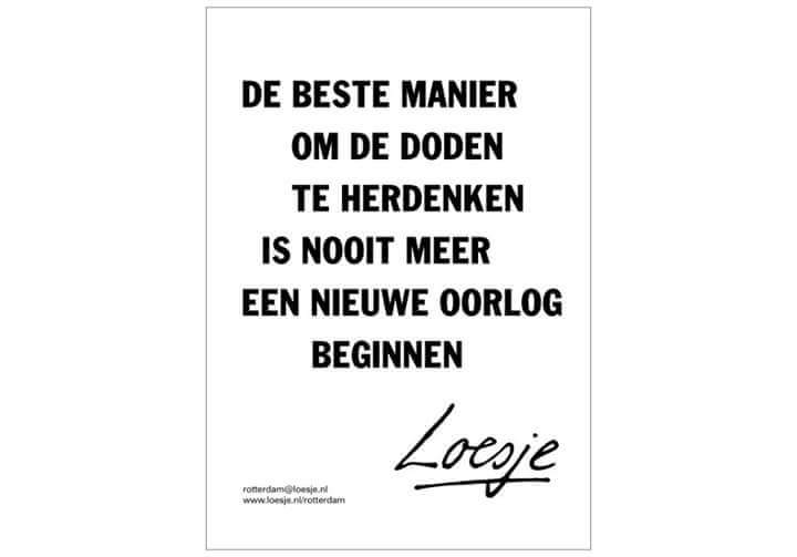 #dodenherdenking #4mei  via <a href="/LoesjeNL/">Loesje v/d Posters</a>