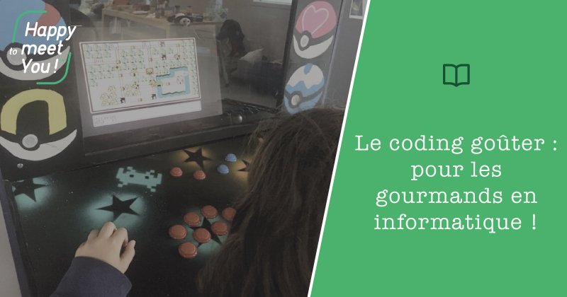HtmyFR's tweet image. ✍️ Blog | Le « coding goûter » est un rendez-vous #ludique mensuel qui réunit parents et #enfants pour apprendre la #ProgrammationInformatique autour d’un goûter car coder…ça creuse ! 🥞 Pour en savoir plus, c&apos;est par ici 👉 bit.ly/2rjZD7T  #CodingGouter #Nantes