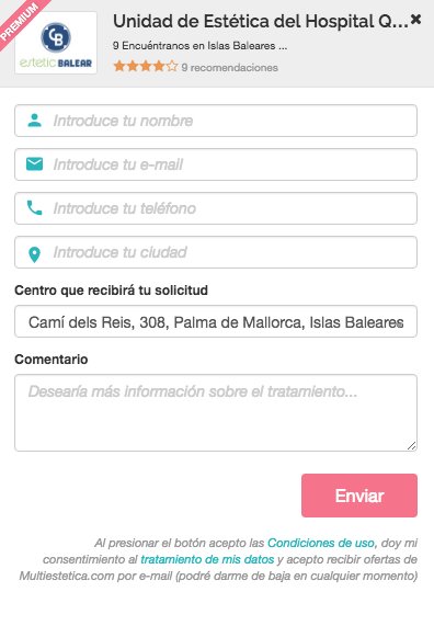 EsteticBalear's tweet photo. Rellenar el formulario con aquello que necesitas y voilà! Te esperamos con nuestros servicios exclusivos en https://t.co/528QY1YbHF

#estéticamallorca #medicinaestéticamallorca #cirugíaestéticamallorca https://t.co/vZOnw7NL0p