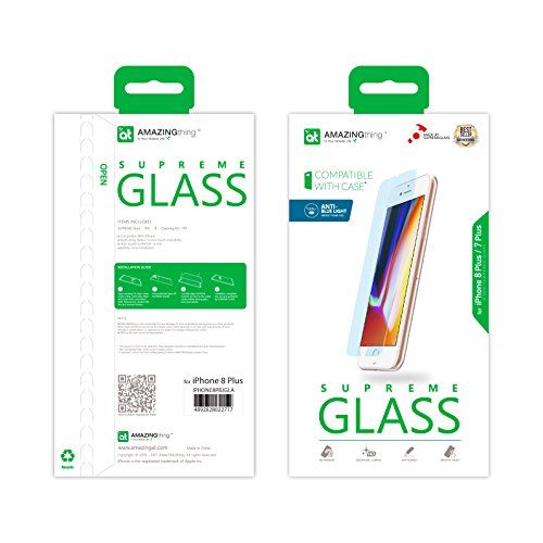 techrack_in's tweet image. #mobile #screenguards 
3D Curved edge design perfect fit for your #iPhone8 Plus screen
AMAZINGthing I Phone 8 Plus Supreme Glass Screen Protector Anti-Blue light 0.33mm (Blue)
buff.ly/2rjRH5U