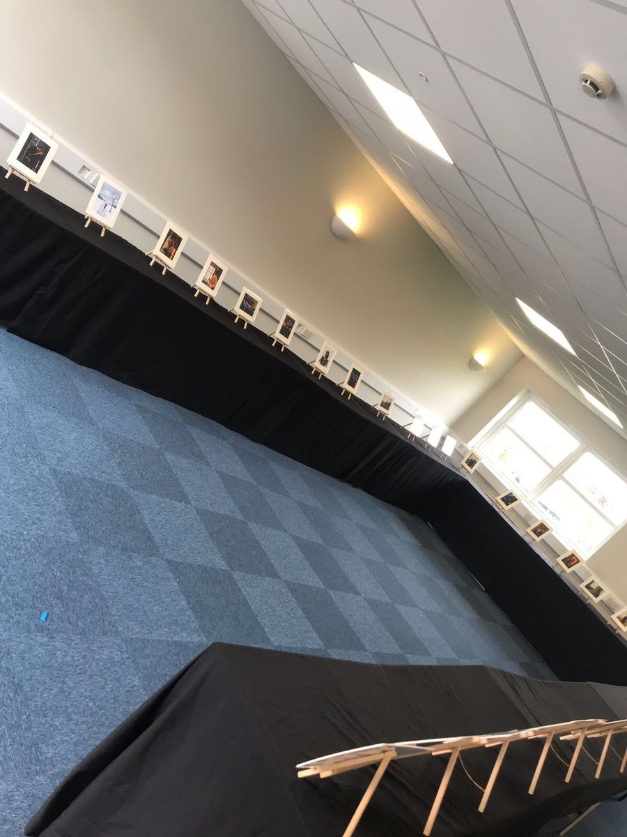 ThePAPOA's tweet photo. It’s day two of our Art display and book giveaway here at Rossmore Business Village in Ellesmere Port. Why not pop along to get your weekend started early, and pick up a book for your bank holiday weekend reading! .
.
.
#bookgiveaway #giveaway #free #event #artshowcase #artevent https://t.co/7DgqlZLLzl