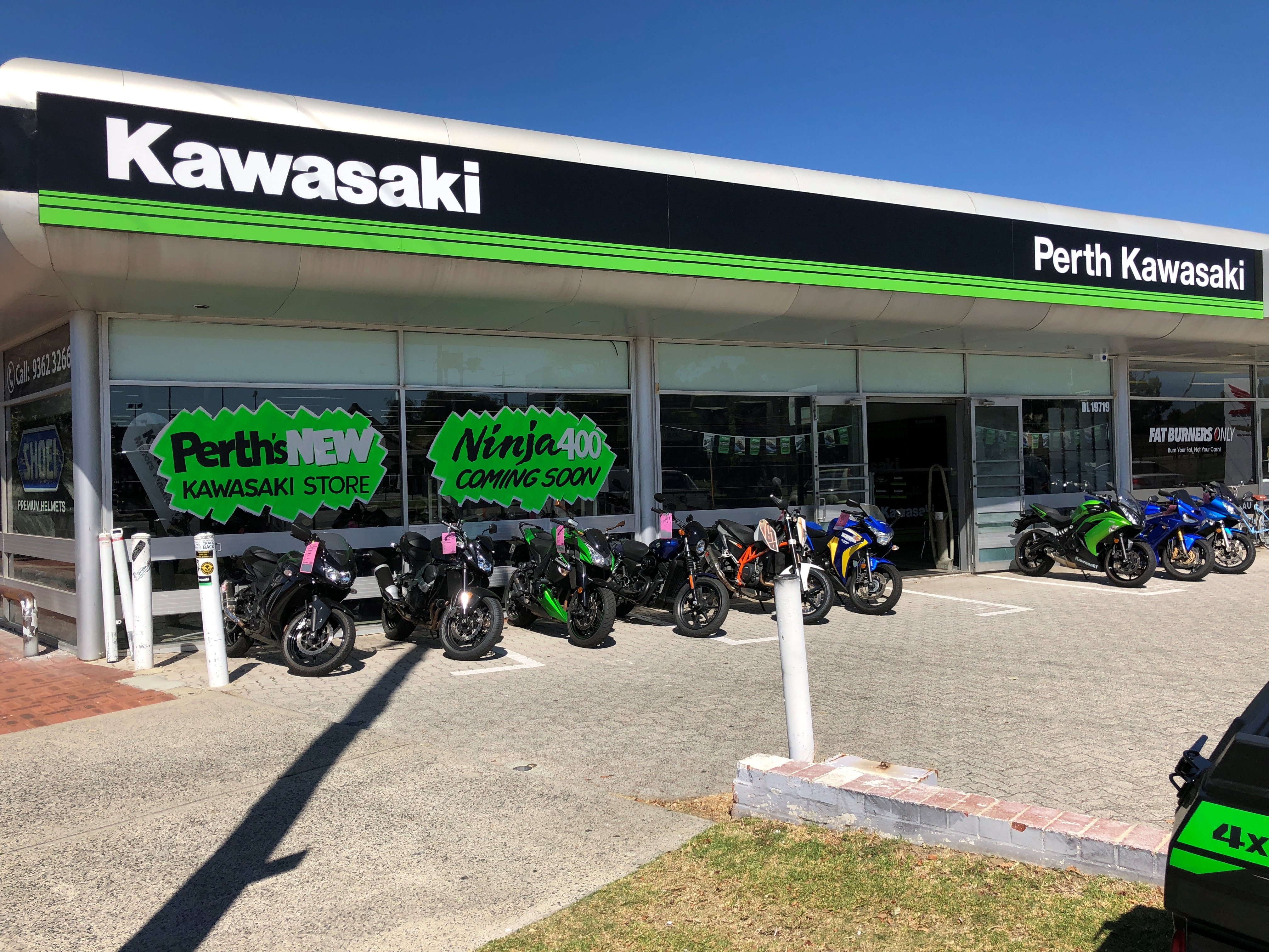 guiden strejke personificering Perth Kawasaki on Twitter: "We have now taken over from Causeway Kawasaki.  Come down and see us :) #kawasakiaustralia #ninja #victoriapark  #motorcycles https://t.co/dmMj2PbwUA" / Twitter