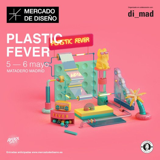 Lineamadrid's tweet photo. Este fin de semana déjate llevar por la #PlasticFever 📿👓 en el @mercadodedisen
👉 https://t.co/0PsC3NnWrU @mataderomadrid
#AperolSpritzLive https://t.co/zaS2E5hOuz