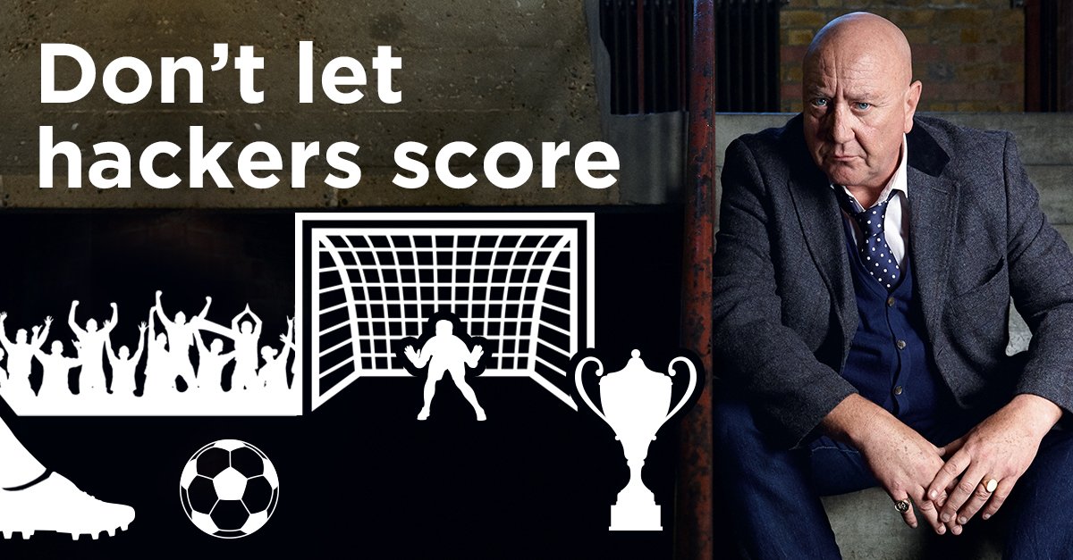 cyberawaregov's tweet photo. Give hackers a red card, watch yourself online this football season. I won’t tell you again. https://t.co/TmzbAYzeGh