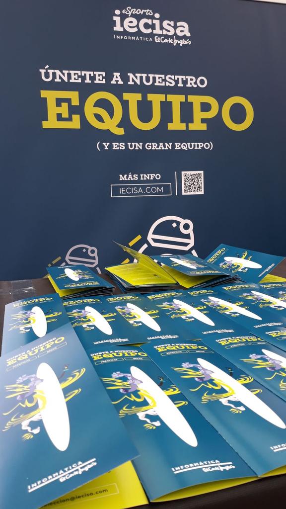 inetum_es's tweet photo. En las #FinalesUniversity de #ConferenciaTerra de los #eSports #MayThe4thBeWithYou
@University_ES #iecisaTalento 💪 https://t.co/MOSV07jX3s