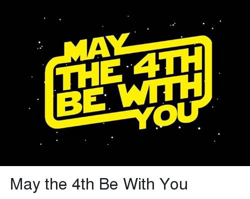 WorldPerceived's tweet image. Sorry, couldn't resist! 😁 Have a great day! #MayThe4thBeWithYou #therapy