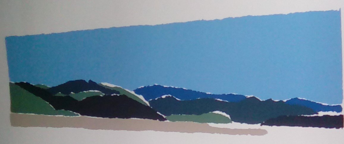 WPrintCreatives's tweet photo. Alex working on a new #landscape #screenprint. The colours look just right for the forecast sunn BH weekend. #printmaking #screenprint #art #WiltshirePrintCreatives #AlexNash https://t.co/ui8OWuH6dw