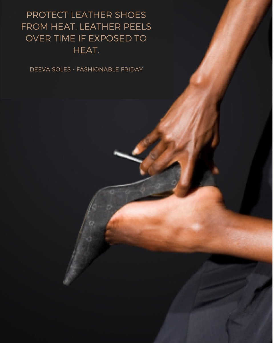 deevasoles's tweet photo. Fashionable Friday: How To Care For Your Leather Shoes

https://t.co/lHSfxKE3NP

#shoecare
#leather
#fashion
#bloggers 
#deevasoles
#lagos https://t.co/IEuFJUa2sO