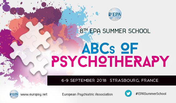 Euro_Psychiatry's tweet photo. The deadline for #EPASummerSchool is Monday, May 7! Only a few days left to apply now and join your colleagues in Strasbourg. Don't Miss it! Apply here: https://t.co/XVMfFmMhbU https://t.co/NUPdljdC4f