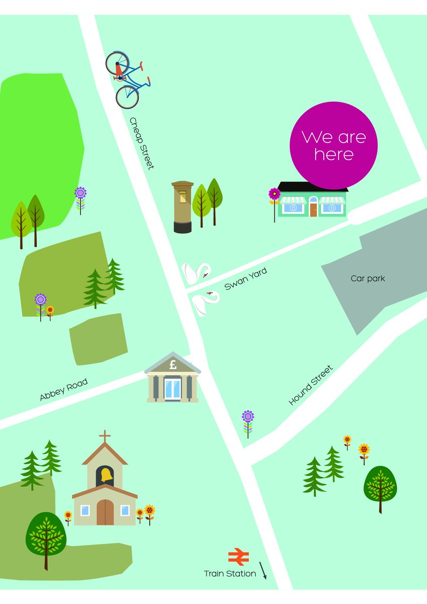 Visiting #Sherborne? Come and see us here at the #BakeOut for delicious cakes and a wonderful selection of coffees, teas and juices. Find us along Swan Yard Lane.