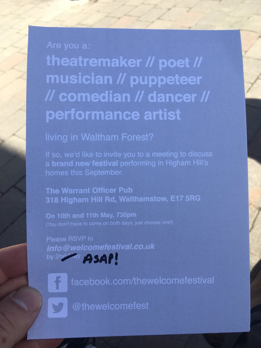 “Hi can I put my flyer here?” Where are the best places in Waltham Forest to put these?