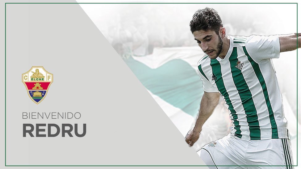 El <a href="/elchecfoficial/">🌴</a> cierra la cesión del lateral izquierdo Redru a falta de la autorización de la RFEF para cubrir la ficha de Gabriel Corozo. Llega procedente del <a href="/RealBetis/">Real Betis Balompié 🌴💚</a> B.