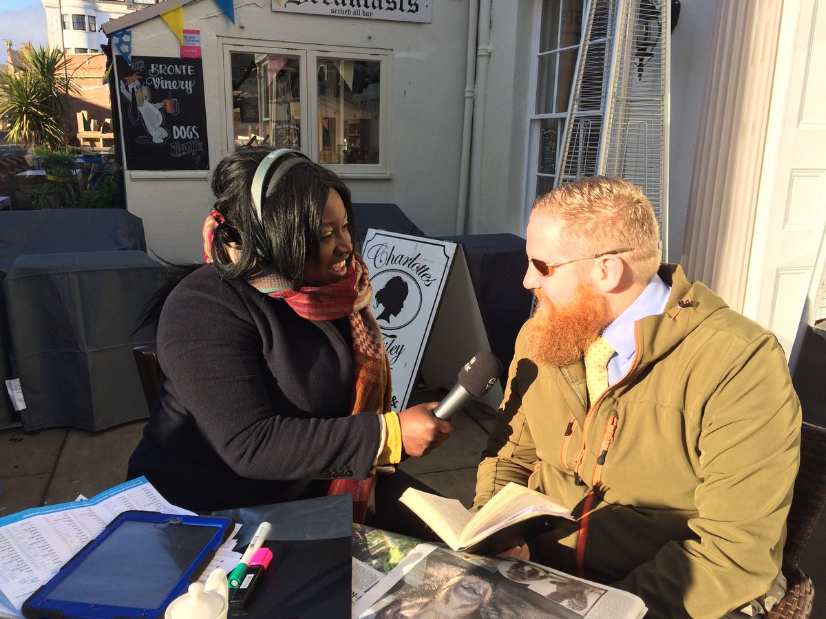 JoanitaMusisi's tweet image. I’ve had a wonderful morning in Filey. They really have gone to town for this years @letouryorkshire Full coverage from 12pm tomorrow and Sunday @BBCYork @CharlottesFiley @nathanturvey @Sarah_Urwin