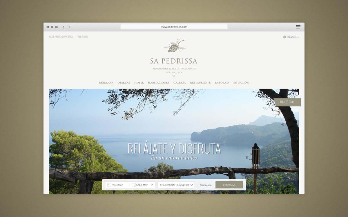 bookingcore's tweet photo. Encantados de presentar la nueva web de https://t.co/UQN9G6DI2t, un lugar muy especial en la Serra de Tramuntana de Mallorca que merece una imagen a la altura, ¡no te la pierdas! https://t.co/2zIfoyuhTT