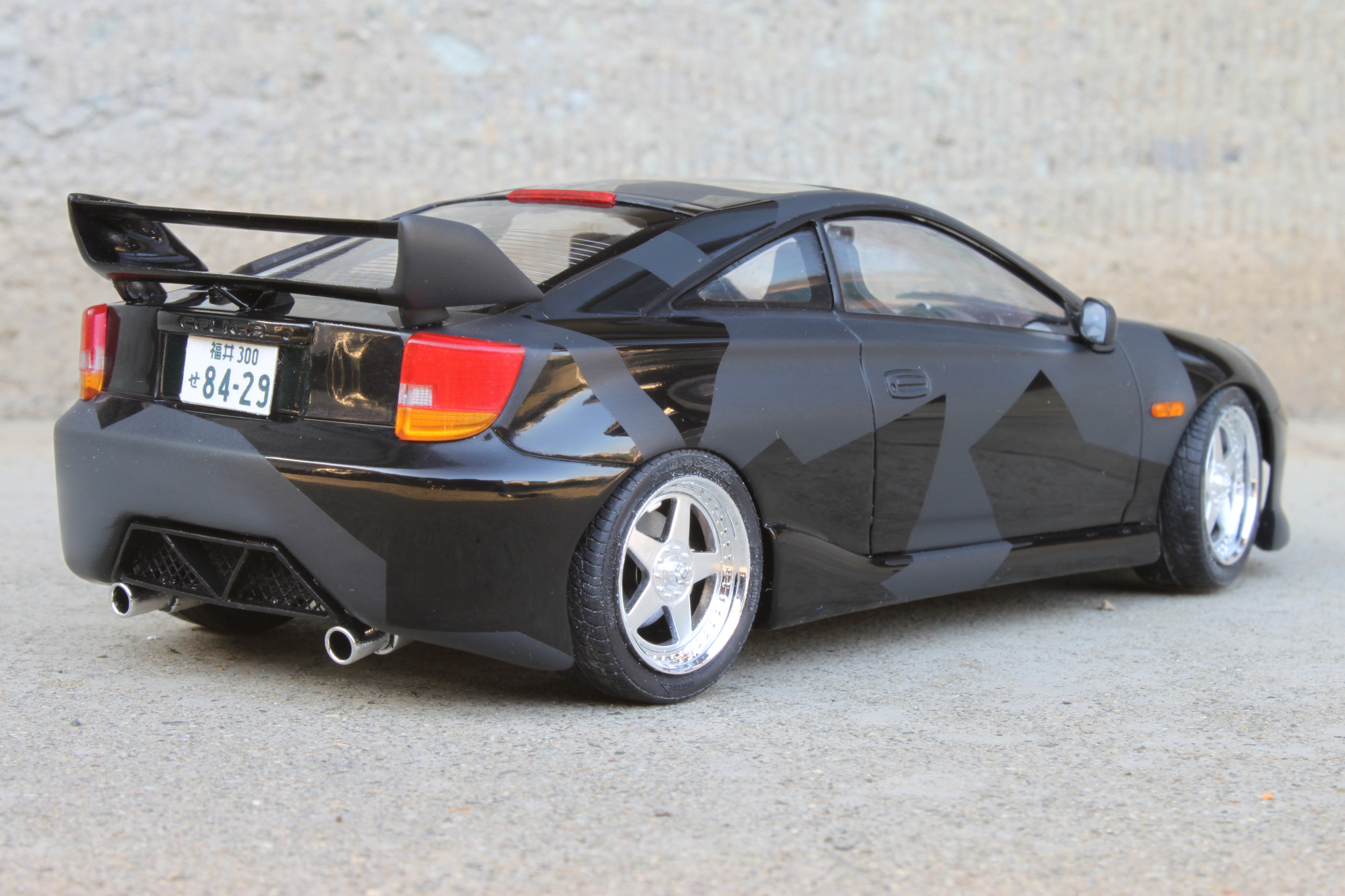 つねばり Fmc トヨタ セリカ完成 今回はエアロパーツ類を自作してオリジナル仕様にしてみました 先月作ったノーマル仕様とツーショット タミヤ T Co T9jffdtt5x Twitter