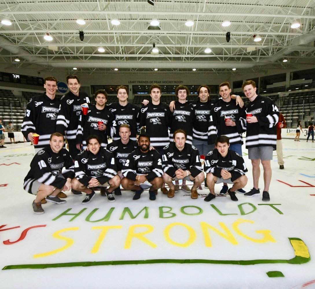 FriarsHockey's tweet photo. #HumboldtStrong https://t.co/UYpL0shQzl