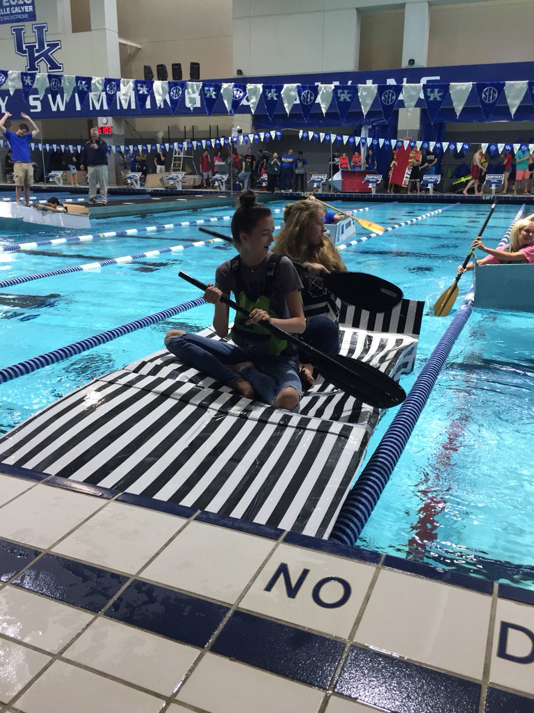 GHSEngineering_'s tweet photo. What a great event at UK! Lots of fun with cardboard boat races! @UKEngineering @UKy_Klein @GHSDrAllen https://t.co/EG8KCl03iU