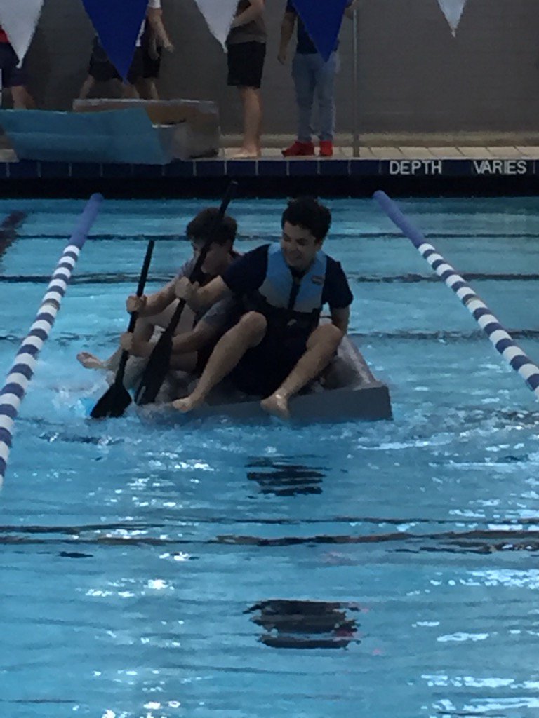 GHSEngineering_'s tweet photo. What a great event at UK! Lots of fun with cardboard boat races! @UKEngineering @UKy_Klein @GHSDrAllen https://t.co/EG8KCl03iU