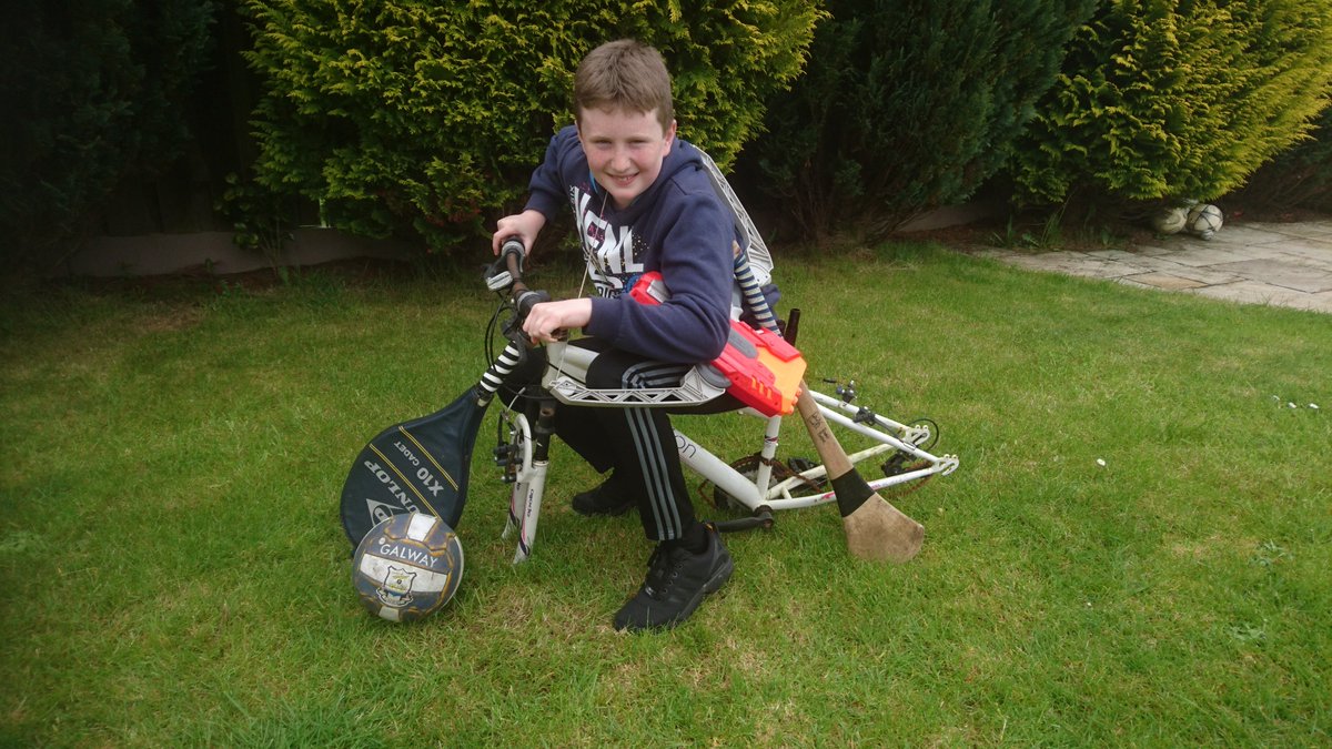 DeclanHurney's tweet photo. Andrew - old toys recycling - in the truest sense! #Q2DESProductRecycling https://t.co/pyKSPe7SGo