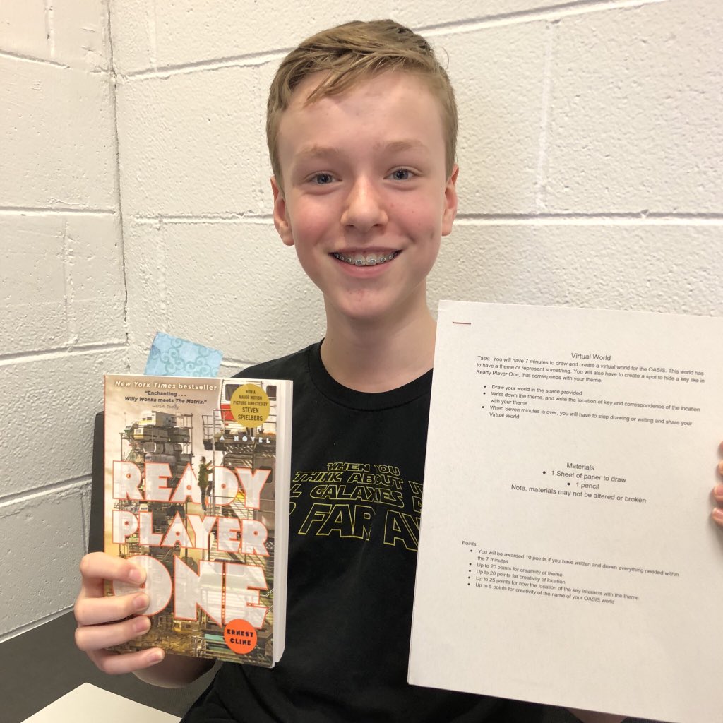 When students combine #literaturecircles and #destinationimagination instant challenges! #engagesms #engage109 #idoDI