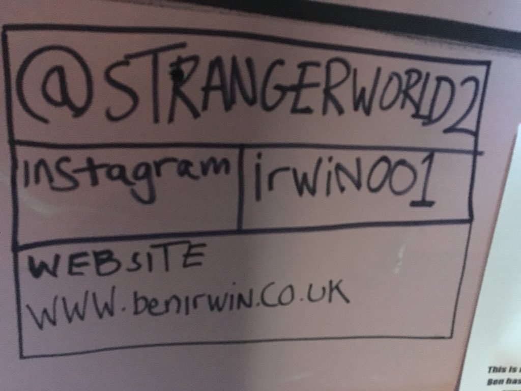 StrangerWorlds2's tweet photo. Keep in touch with us the following ways. #BEAF2018 @bmthfringe https://t.co/6iVnJuiwai
