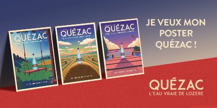 À partir de lundi vous pourrez gagner plein de posters Quézac... Des intéressés ? :D