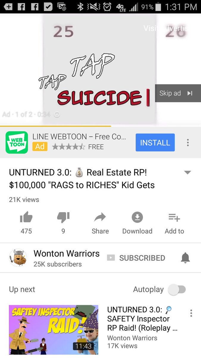 Great ads on my videos <a href="/YouTube/">YouTube</a>!