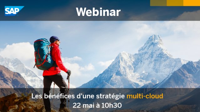 Découvrez les bénéfices d’une stratégie Multi-Cloud avec HANA Enterprise Cloud et nos partenaires AWS, Azure et Google. #SAPHEC #SAPfr <a href="/SAPfrance/">SAP France</a> bit.ly/2HPvBmY