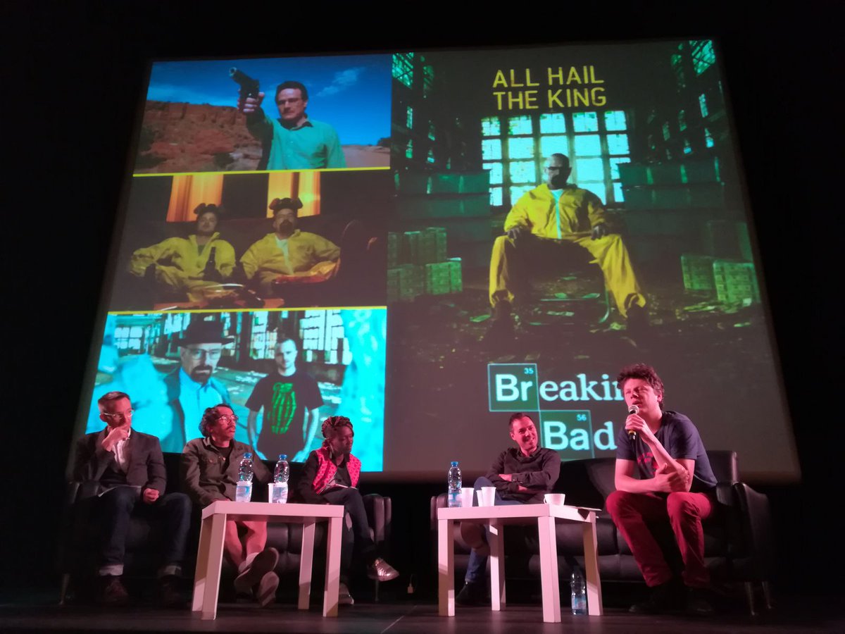 FestSeriesMania's tweet photo. "Il y a une fascination pour la figure du drug dealer" Karim Madani 
#SeriesMania #flowlille #hiphop https://t.co/O3BRapDNph