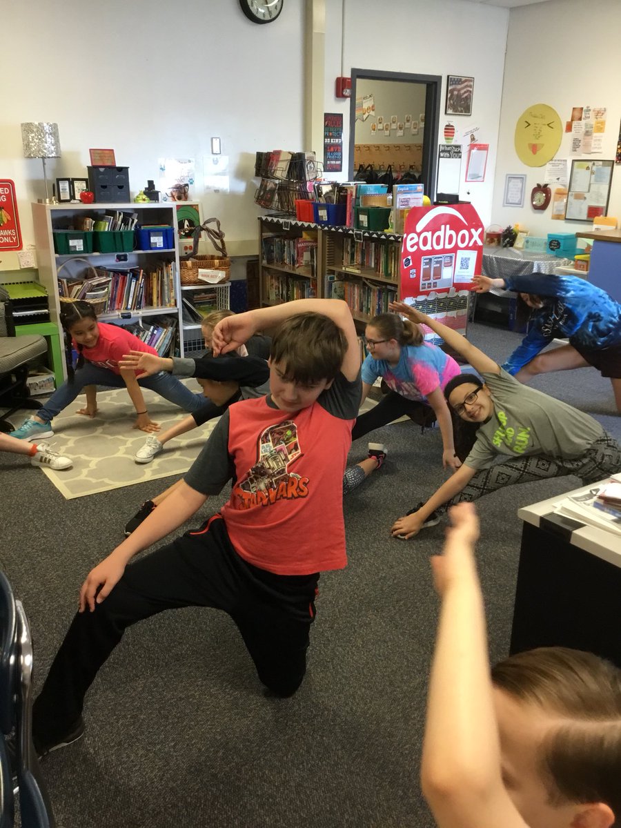 Welsh_Liberty's tweet photo. May the Fourth be with you! We’re starting off the day with some Star Wars yoga. #MayTheFourth #StarWarsDay2018 @Liberty_D135 https://t.co/AoTuBMk683