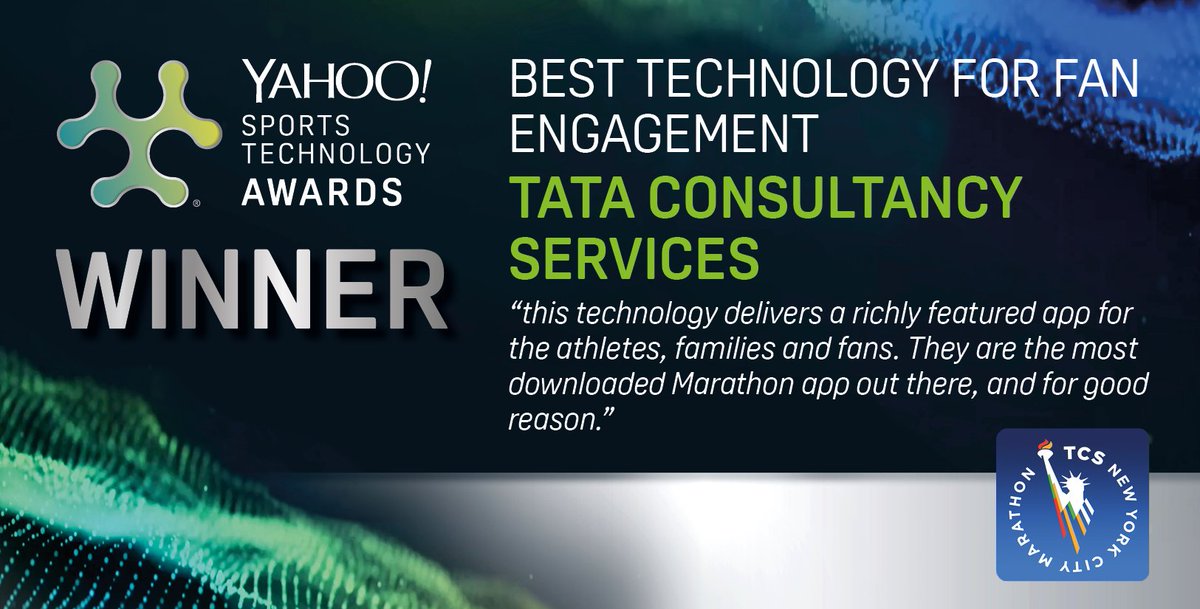 Congratulations to <a href="/tcs_na/">Tata Consultancy Services—North America</a> for winning Best Technology for Fan Engagement! #YSTA2018