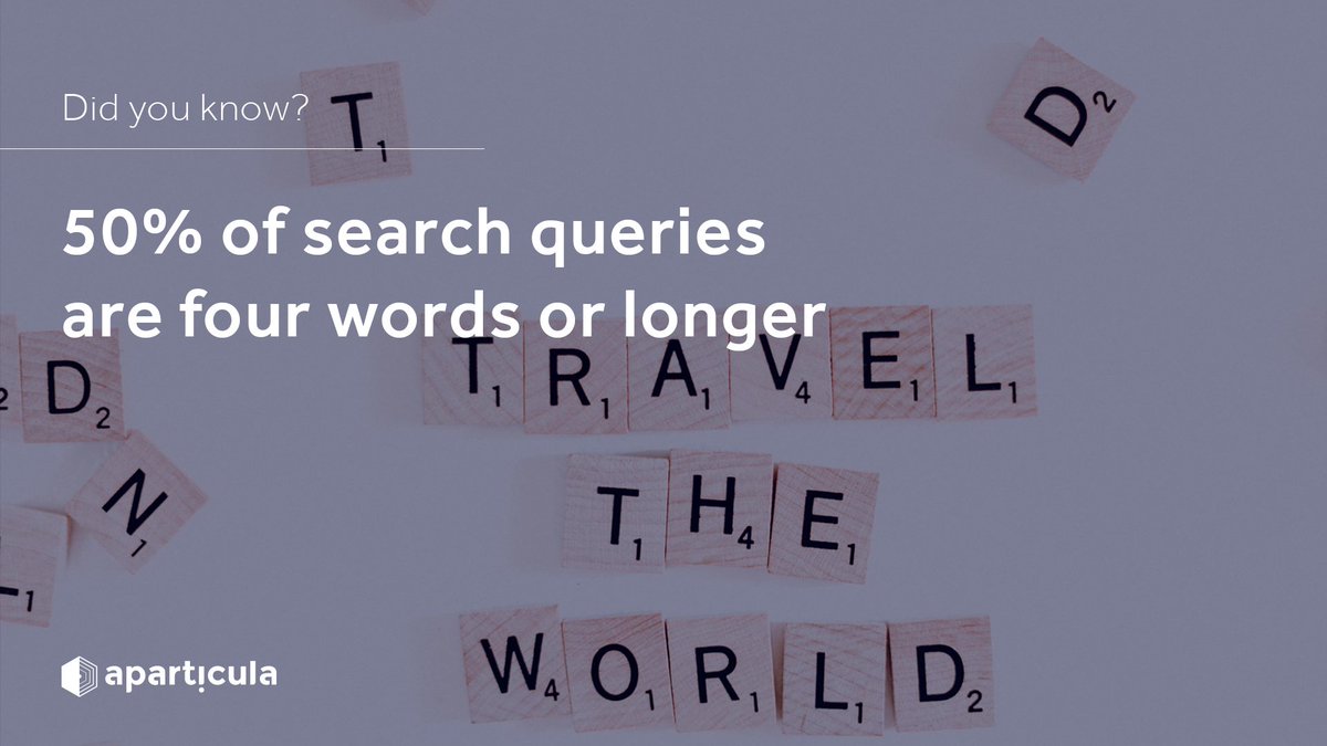 aparticula_com's tweet photo. This is why is so important to have a good long-tail keyword strategy in place for your website 🚀

If you want to know more about SEO strategy: https://t.co/qVo0ttynSP

#keywords #seo #AdWords #google #OnlineBusiness #OnlineMarketing #Advertising #results https://t.co/j61AKijXhV