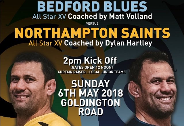 BedfordBluesRFC's tweet image. Get down to Goldington Road this Sunday for Paul Tupai's @SendInTheToops Testimonial Match between Blues and Saints Legends. Big names on show, post-match party with music in the marquee and plenty to enjoy on a sunny Bank Holiday; bedfordrugby.co.uk/content/toops-… #sendinthetoops